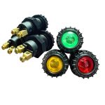 SWITCH PILOTO 12V TIPO MERIT LED ROJO-VERDE-AMAR